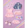 Mud Pie Kids Easter Sequin Tutu(Purple)