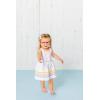 Mud Pie Toddler Girl Poplin Dress with RIC Rac