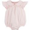 Mud Pie baby-girls Mud Pie Children’s Collared Poplin Bubble(Pink)
