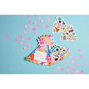 Mud Pie Blue Birthday Tattoo Book