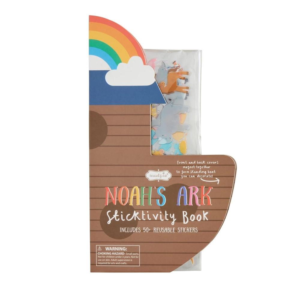 image:imageMud Pie Brown Noahs Ark Sticker Book