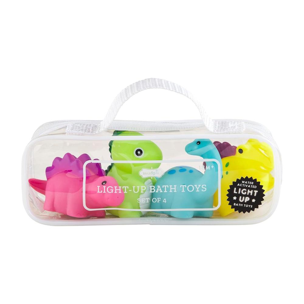 image:imageMud Pie Dino Light Up Bath Toy Set