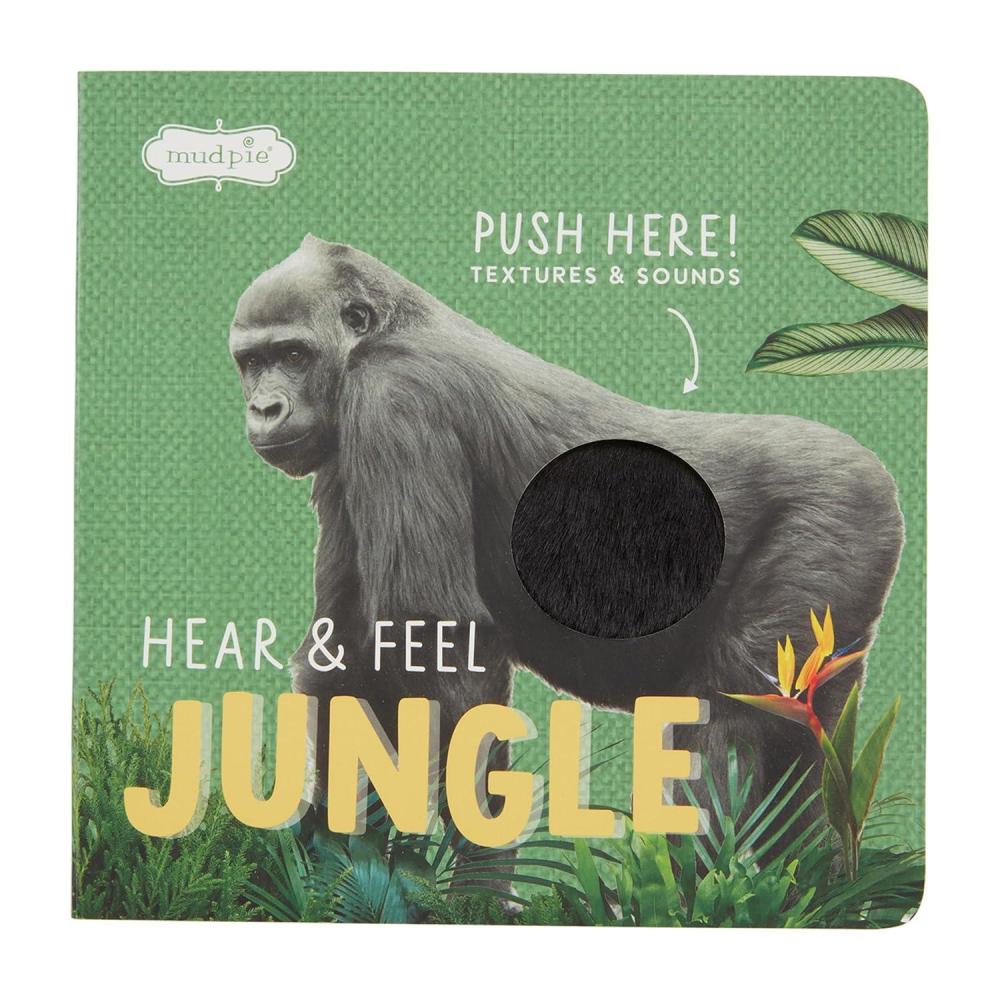 image:imageMud Pie Kids Jungle Hear and Feel Book 7 14 X 7 14