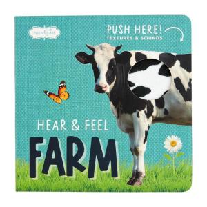 Mud Pie Hear and Feel Farm Book