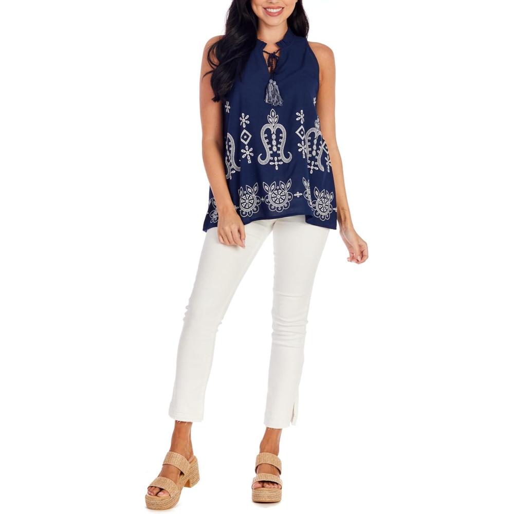image:imageMud Pie Womens Luca TopBlue