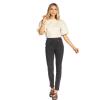 Mud Pie Jetta Zipper Womens Jeans, Medium, Black Leopard