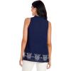 Mud Pie Women’s Luca Top(Blue)