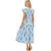 Mud Pie Women’s Perin Smocked Midi Dress