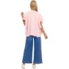 Mud Pie Women’s Rigsby Scallop Sweater(Light/Pastel Pink)