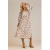 Mud Pie Women’s Waylon Midi Dress(Light/Pastel Green)
