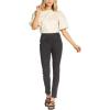 Mud Pie Jetta Zipper Womens Jeans, Medium, Black Leopard