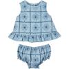 Mud Pie baby-girls Casual(Denim)