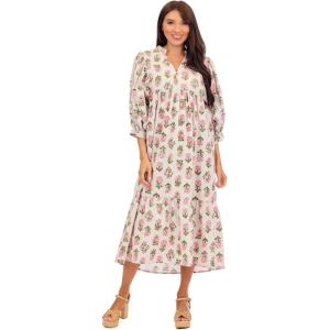 Mud Pie Women’s Waylon Midi Dress(Light/Pastel Green)