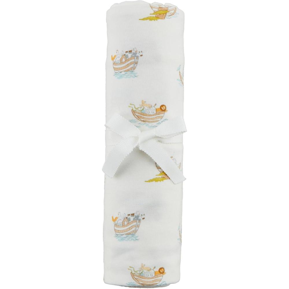 image:imageMud Pie Childrens Noahs Ark Soft Knit Swaddle