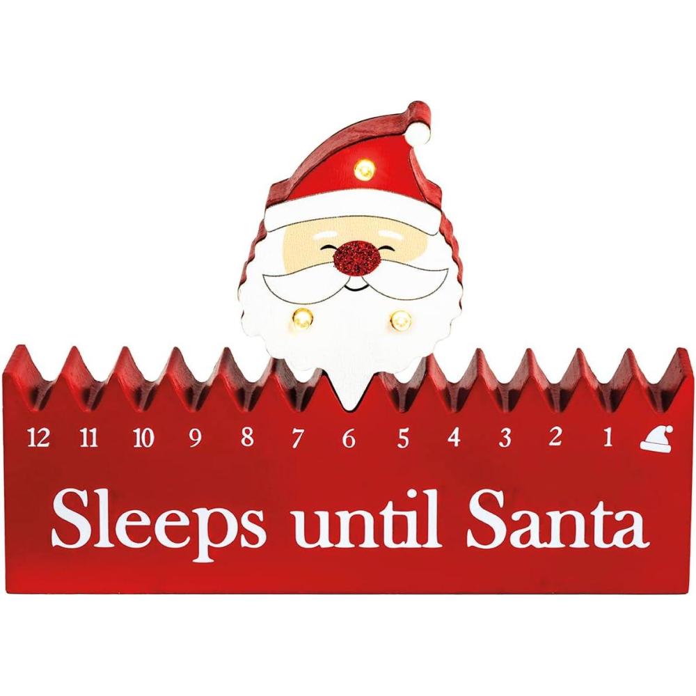 image:imageMud Pie Christmas Santa Countdown Block