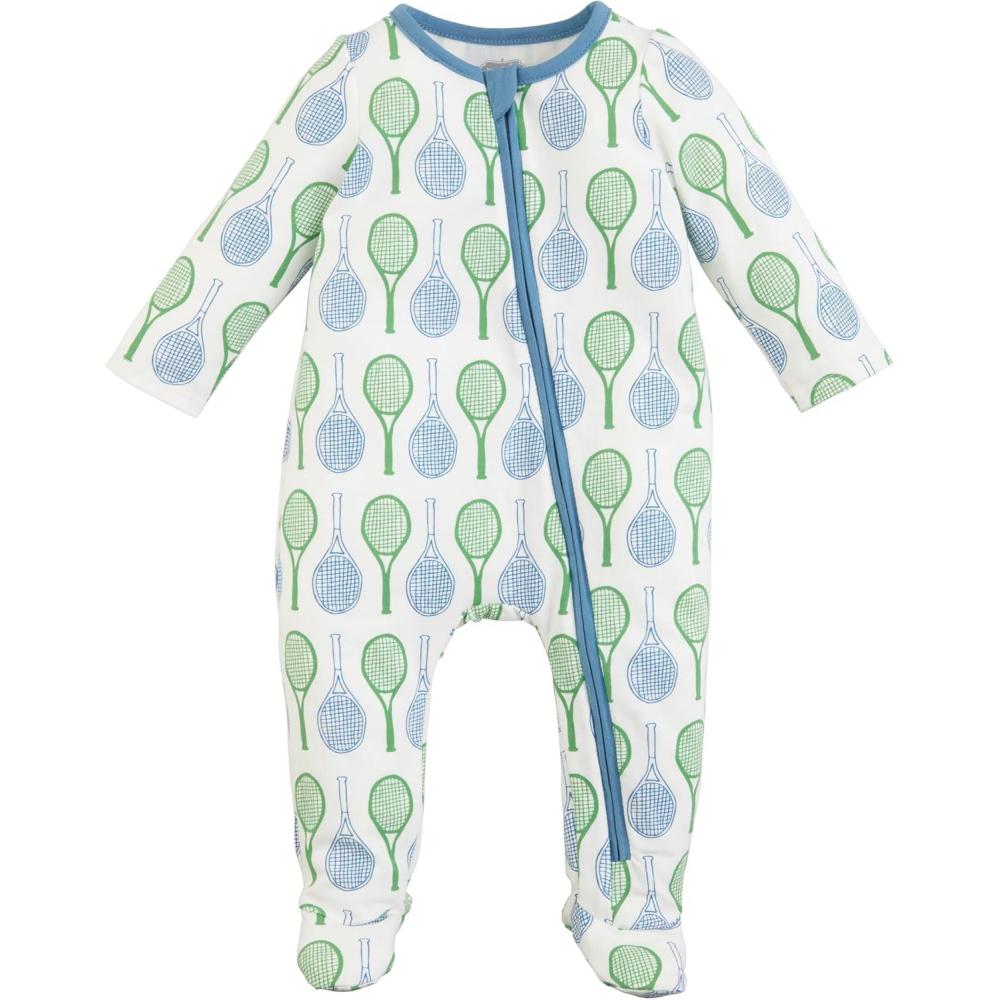 image:imageMud Pie babyboys Mud Pie Boys Tennis Print SleeperTennis