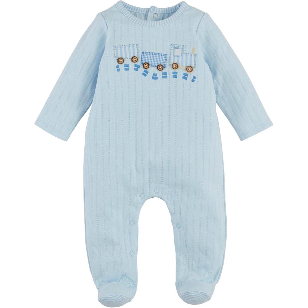image:imageMud Pie babyboys Mud Pie Childrens Train Pointelle SleeperTrain
