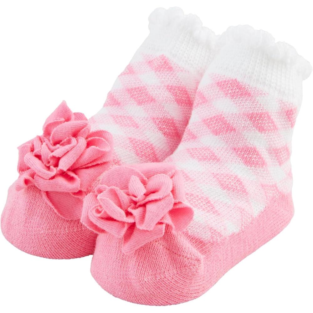 image:imageMud Pie babygirls Mud Pie Baby SocksFlower Gingham