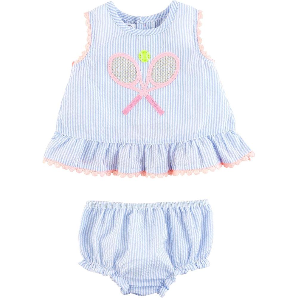 image:imageMud Pie babygirls Mud Pie Girls Pinafore SetTennis