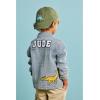 Mud Pie boys Mud Pie Children’s Boy Denim Patch Jacket(Denim)