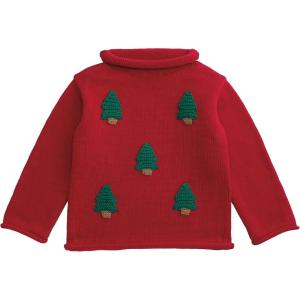 Christmas Tree Rollneck Sweater for Boys by Mud Pie