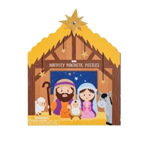 Mud Pie Kids Christmas Nativity Magnetic Puzzles
