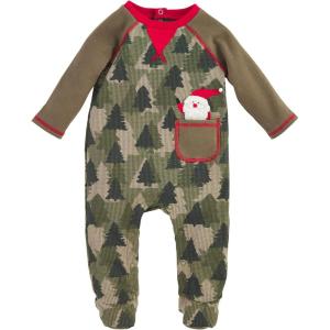 Mud Pie baby-boys Mud Pie Baby Boys Golf Footed SleeperMud Pie Baby Boys Golf Footed Sleeper(Camo Christmas)