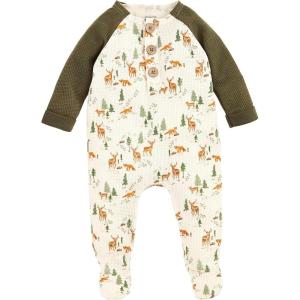 Mud Pie baby-boys Mud Pie Baby Boys Golf Footed SleeperMud Pie Baby Boys Golf Footed Sleeper(Deer Waffle)