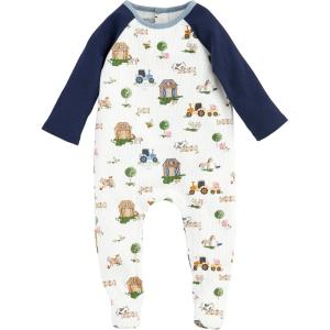 Mud Pie baby-boys Mud Pie Baby Boys Golf Footed SleeperMud Pie Baby Boys Golf Footed Sleeper(Farm)