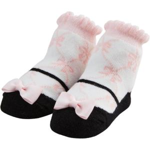 Mud Pie baby-girls Mud Pie Baby Socks(Pink Bow)