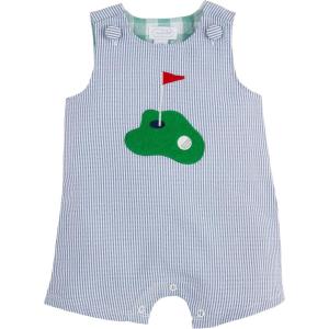 Mud Pie baby-girls Mud Pie Children’s Golf Jon Jon(Seersucker)