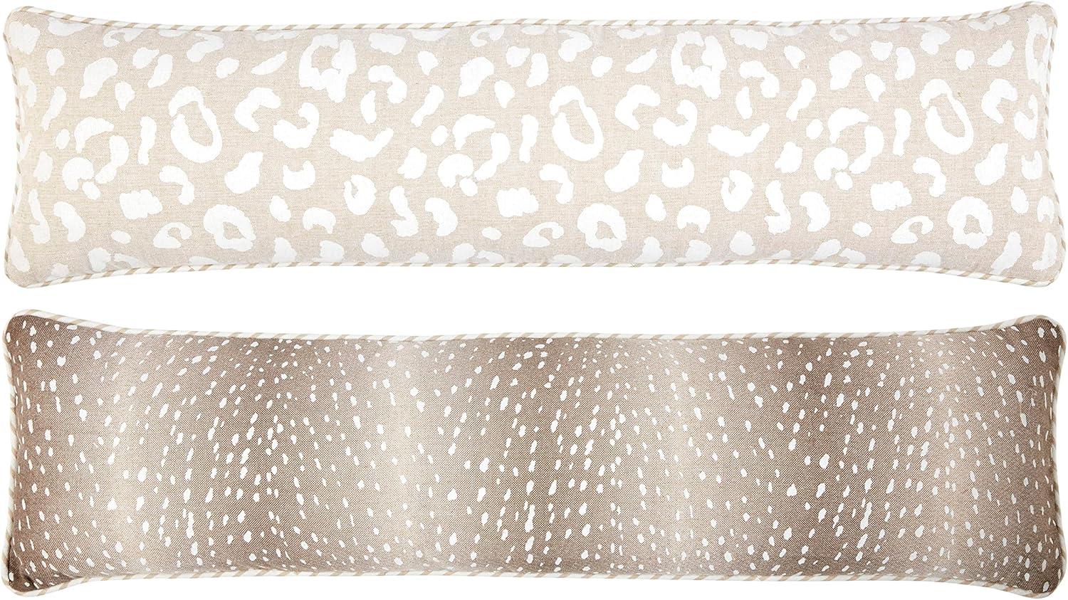 image:imageMud Pie Fawn Animal Print Pillow 9 x 35