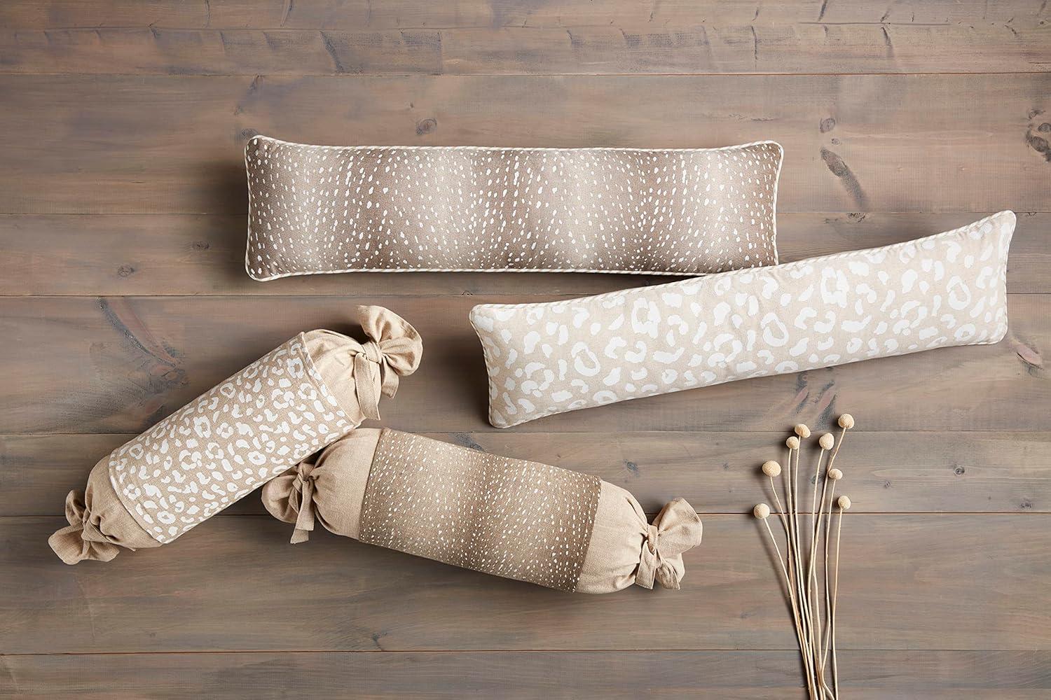 image:imageMud Pie Fawn Animal Print Pillow 9 x 35