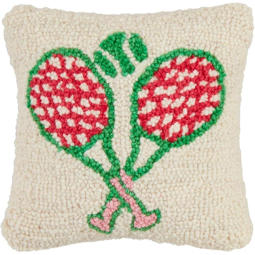 image:imageMud Pie Golf Flag Hook Wool Pillow 8 X 8Tennis