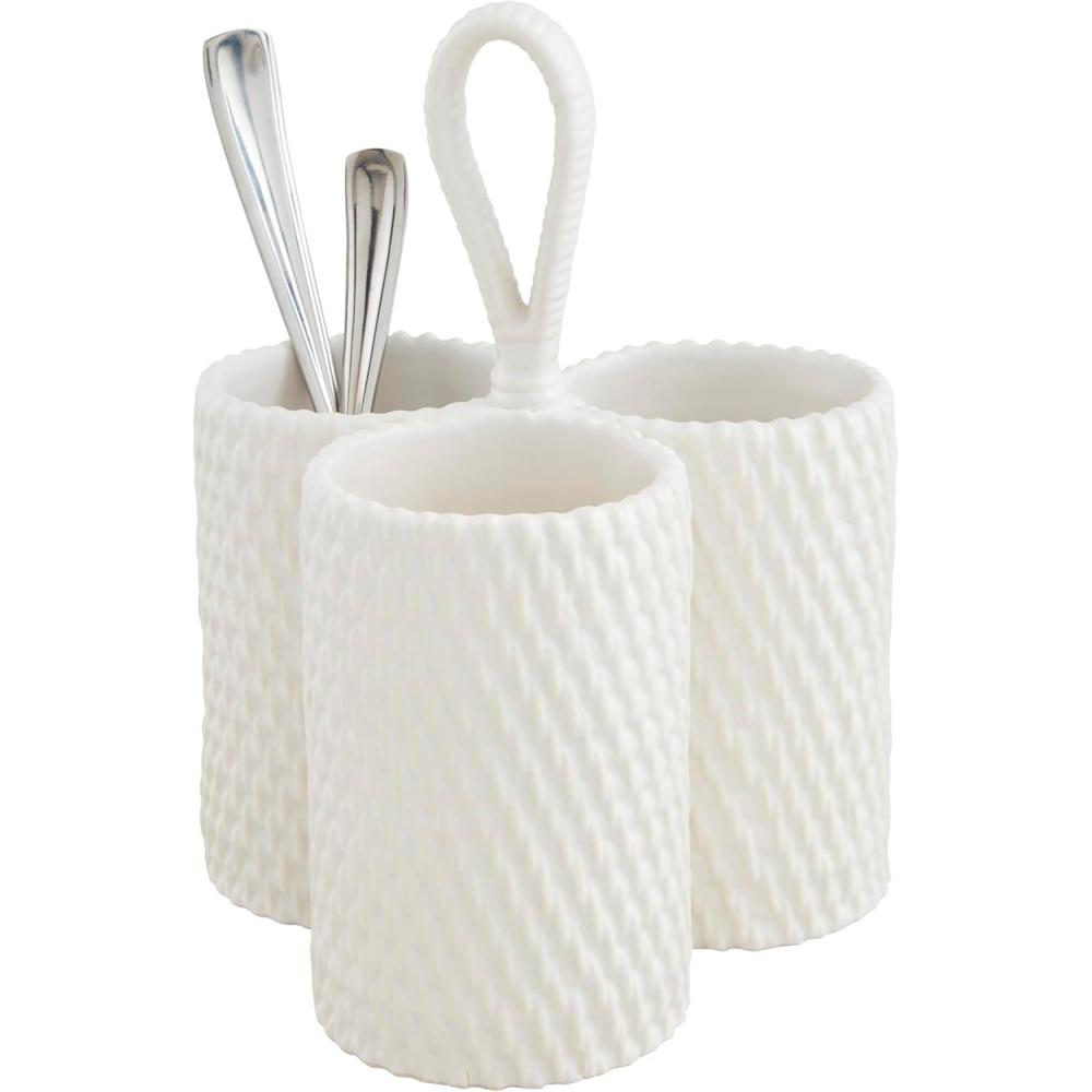 image:imageMud Pie Woven Utensil Holder 8 12 x 7 Dia