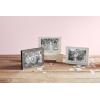 Mud Pie 4X6 Guys Acrylic Wood Frame; 7 3/4″ X 5 3/4″