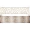 Mud Pie Fawn Animal Print Pillow, 9″ x 35″