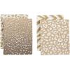 Mud Pie Leopard Towel Set, Zebra, 26″ x 16.5″(Fawn)