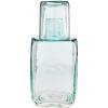 Mud Pie Bedside Carafe Set, Glass, 8 1/2″ x 3 3/4″