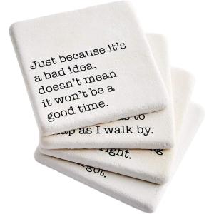 Having Printed Coaster Set(Just Because)