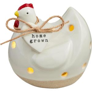 Mud Pie Chicken Sound Light Up Sitter; 3 1/2″ X 2 3/4″