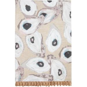 Mud Pie Repeat Oyster Towel; 21″ x 14″