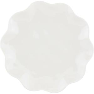 Mud Pie Ruffled Melamine Plate; 7 1/2″ dia