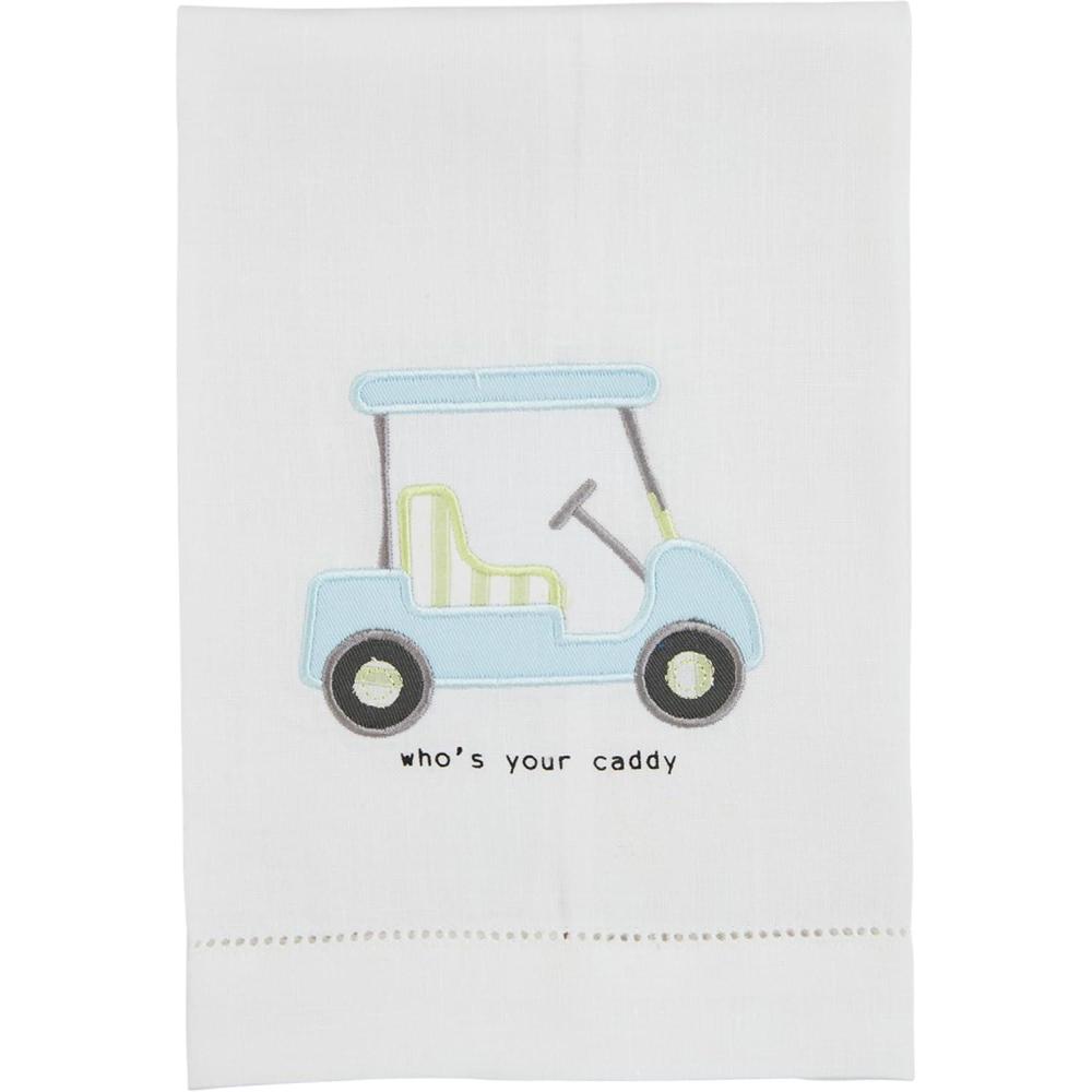 image:imageMud Pie Golf Cart Towel 21 x 14