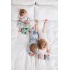 Mud Pie Girls Kids Pajama Set, Princess, 12M