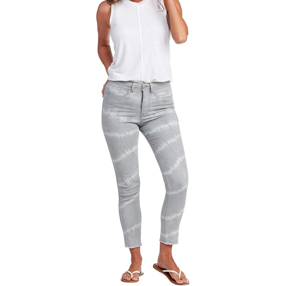 image:imageMud Pie Womens Rory JeansGray Tie Dye