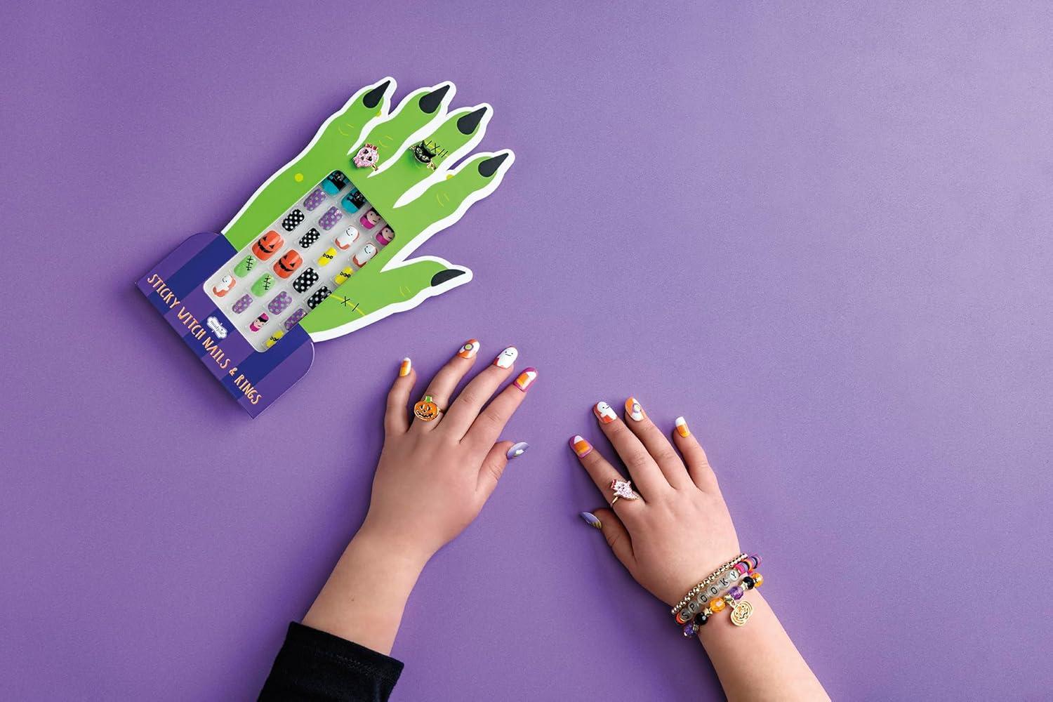 image:imageMud Pie Kids Black Halloween Nail Set
