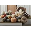 Mud Pie Cream Pumpkin Sitter, Medium