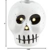 Mud Pie Led Taper Holder, Skeleton, 2.86″ Dia x 3″ H