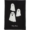 Mud Pie Halloween Bead Towel, Ghost, 26″ x 14″